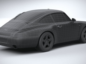 Porsche 911 993 Targa 1995 3Dモデル