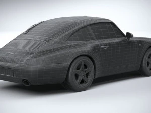 Porsche 911 993 Targa 1995 3D Model