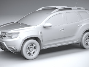 Renault Duster 2022 3D Model