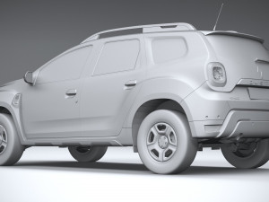 Renault Duster 2022 3D Model