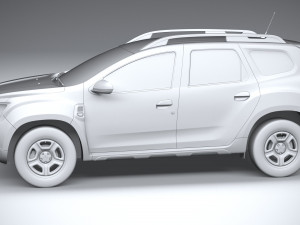 Renault Duster 2022 3D Model