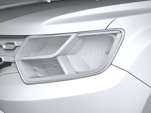 Renault Duster 2022 3D Model