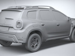 Renault Duster 2022 3D Model