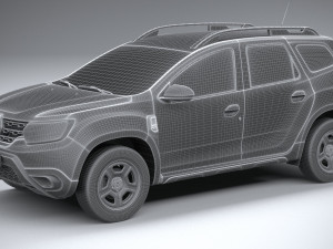 Renault Duster 2022 3D Model