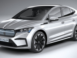 Skoda Enyaq Coupe 2022 3D मॉडल