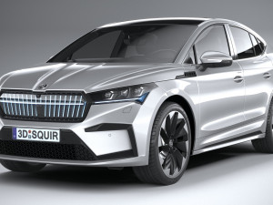 Skoda Enyaq Coupe 2022 3D मॉडल