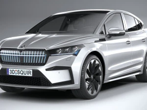 Skoda Enyaq Coupe 2022 3D Model