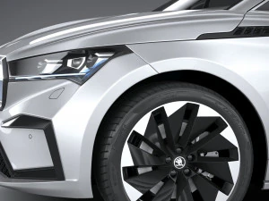 Skoda Enyaq Coupe 2022 3D Model