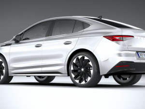 Skoda Enyaq Coupe 2022 3D मॉडल