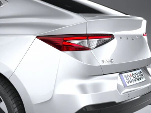 Skoda Enyaq Coupe 2022 3D Model
