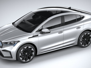 Skoda Enyaq Coupe 2022 3D मॉडल