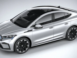 Skoda Enyaq Coupe 2022 3D Model