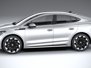 Skoda Enyaq Coupe 2022 3D मॉडल
