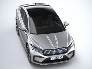 Skoda Enyaq Coupe 2022 3D Model