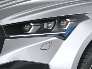 Skoda Enyaq Coupe 2022 3D मॉडल