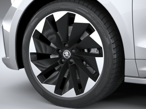 Skoda Enyaq Coupe 2022 3D मॉडल