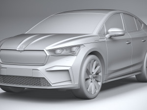 Skoda Enyaq Coupe 2022 3D मॉडल