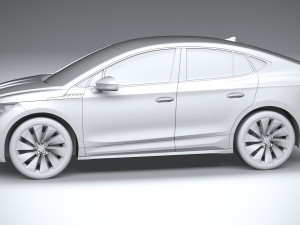 Skoda Enyaq Coupe 2022 3D मॉडल