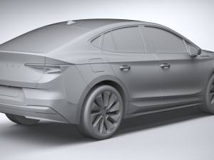 Skoda Enyaq Coupe 2022 3D मॉडल