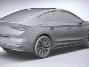 Skoda Enyaq Coupe 2022 3D Model