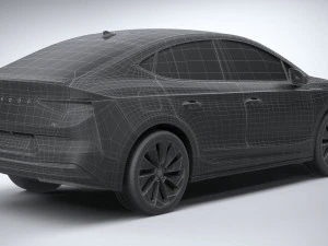 Skoda Enyaq Coupe 2022 3D Model