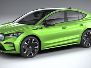 Skoda Enyaq Coupe RS 2022 3D Model