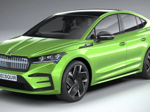 Skoda Enyaq Coup&eacute; RS 2022 Modèle 3D