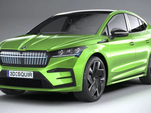 Skoda Enyaq Coup&eacute; RS 2022 Modèle 3D
