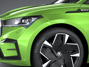 Skoda Enyaq Coup&eacute; RS 2022 Modèle 3D