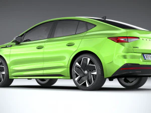 Skoda Enyaq Coup&eacute; RS 2022 Modèle 3D