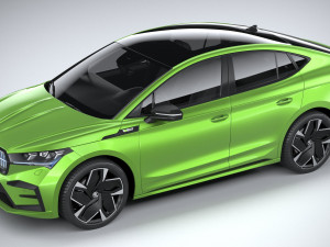 Skoda Enyaq Coupe RS 2022 Modelo 3D