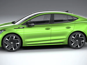 Skoda Enyaq Coup&eacute; RS 2022 Modèle 3D