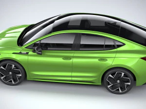 Skoda Enyaq Coup&eacute; RS 2022 Modèle 3D