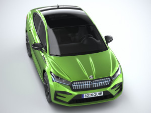 Skoda Enyaq Coupe RS 2022 Modelo 3D
