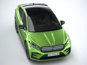 Skoda Enyaq Coup&eacute; RS 2022 Modèle 3D