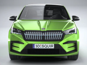 Skoda Enyaq Coup&eacute; RS 2022 Modèle 3D