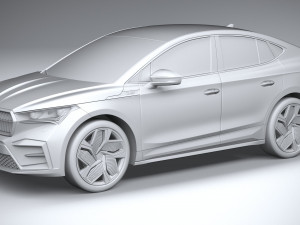 Skoda Enyaq Coupe RS 2022 Modelo 3D