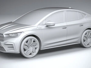Skoda Enyaq Coup&eacute; RS 2022 Modèle 3D