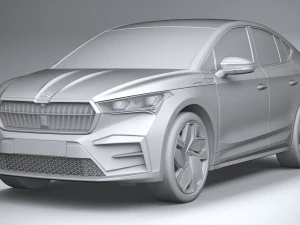 Skoda Enyaq Coup&eacute; RS 2022 Modèle 3D