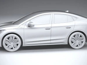 Skoda Enyaq Coup&eacute; RS 2022 Modèle 3D