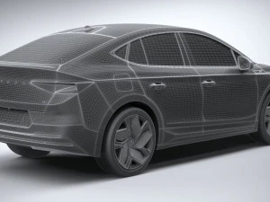 Skoda Enyaq Coup&eacute; RS 2022 Modèle 3D