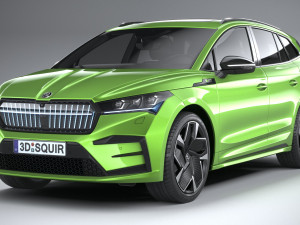 Skoda Enyaq RS 2022 Model 3D