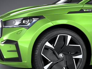 Skoda Enyaq RS 2022 Model 3D