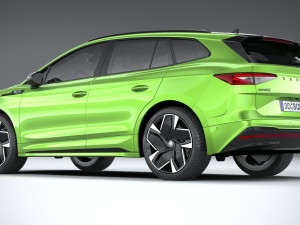 Skoda Enyaq RS 2022 Model 3D