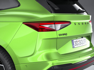 Skoda Enyaq RS 2022 Model 3D
