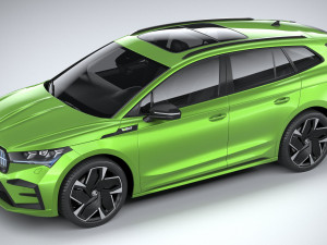 Skoda Enyaq RS 2022 Model 3D