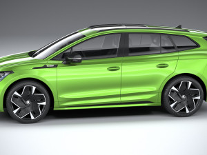Skoda Enyaq RS 2022 Model 3D