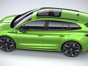 Skoda Enyaq RS 2022 Model 3D