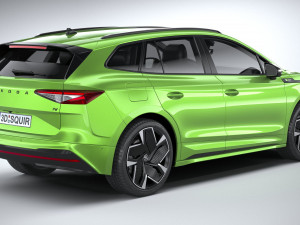Skoda Enyaq RS 2022 Model 3D