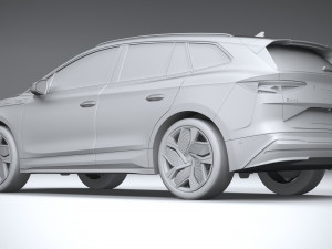 Skoda Enyaq RS 2022 Model 3D